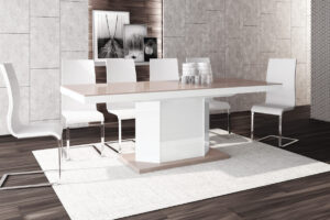 Table à manger évolutive 160-208-256 cm AMIGO