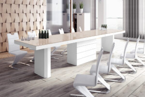 Table à manger évolutive 140-188-236-284-332 cm KOLOS 140