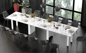 Table à manger évolutive 170-218-266-314-365-410 cm MAGRO