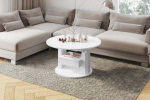 Table basse 2 en 1 relevable et extensible 100-144 cm PRIMO MAX