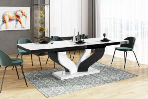 Table à manger évolutive  160-206-256 cm VIVA 160