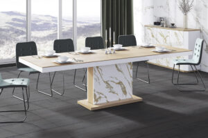 Table à manger évolutive 160-208-256 cm MODICA